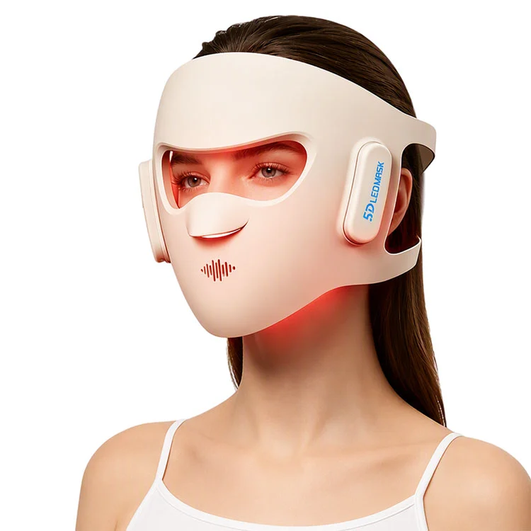 Masque de beauté à lumière rouge LED